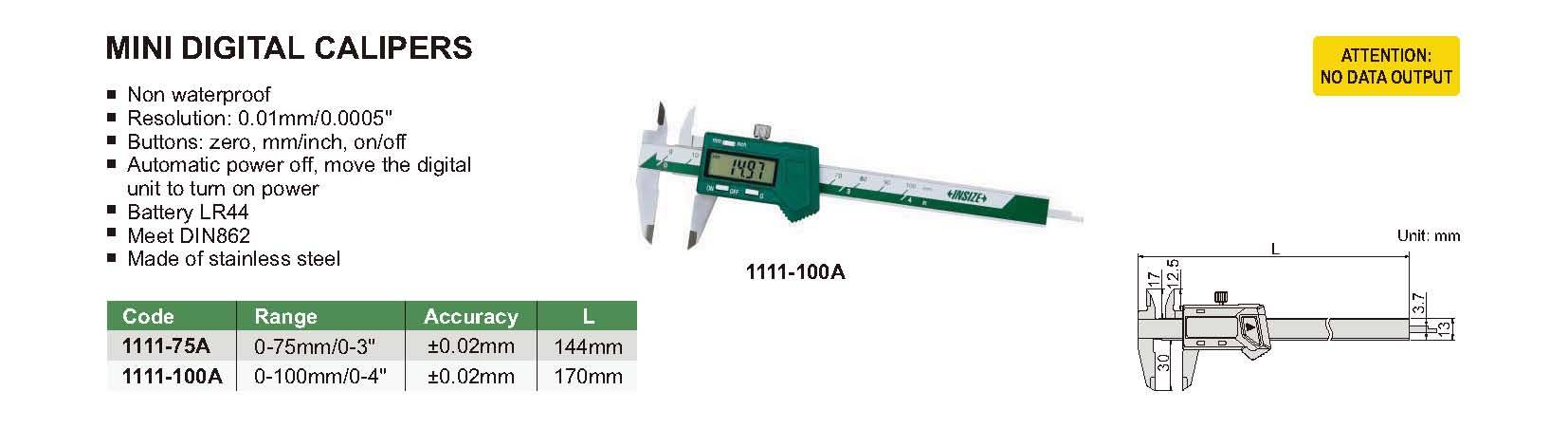 کولیس مدل 100-1111