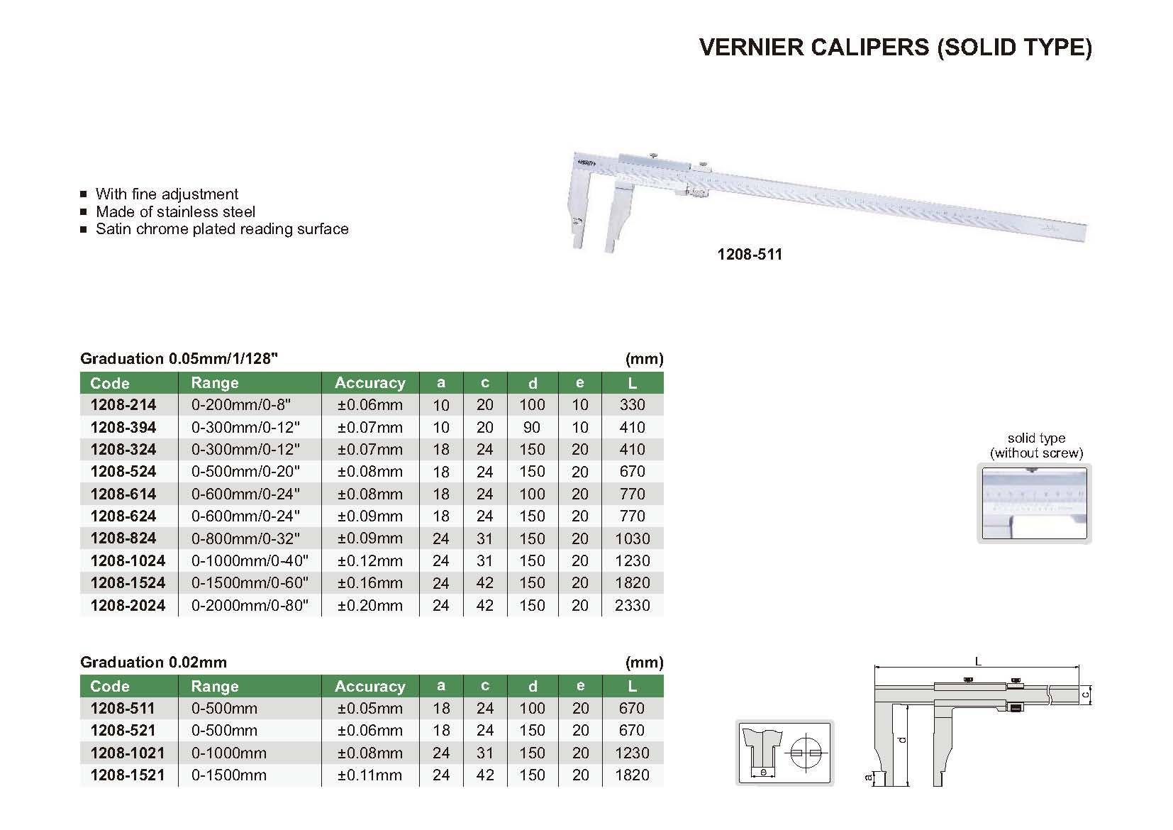 کولیس مدل 824-1208