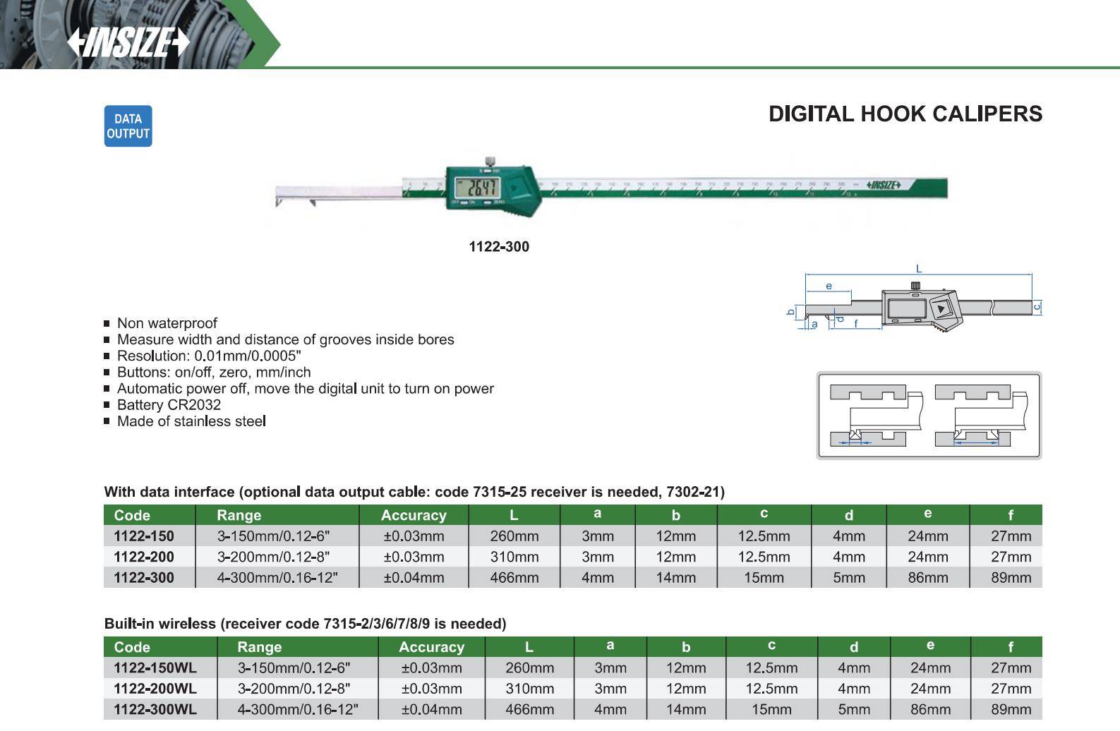 کولیس مدل 300-1122