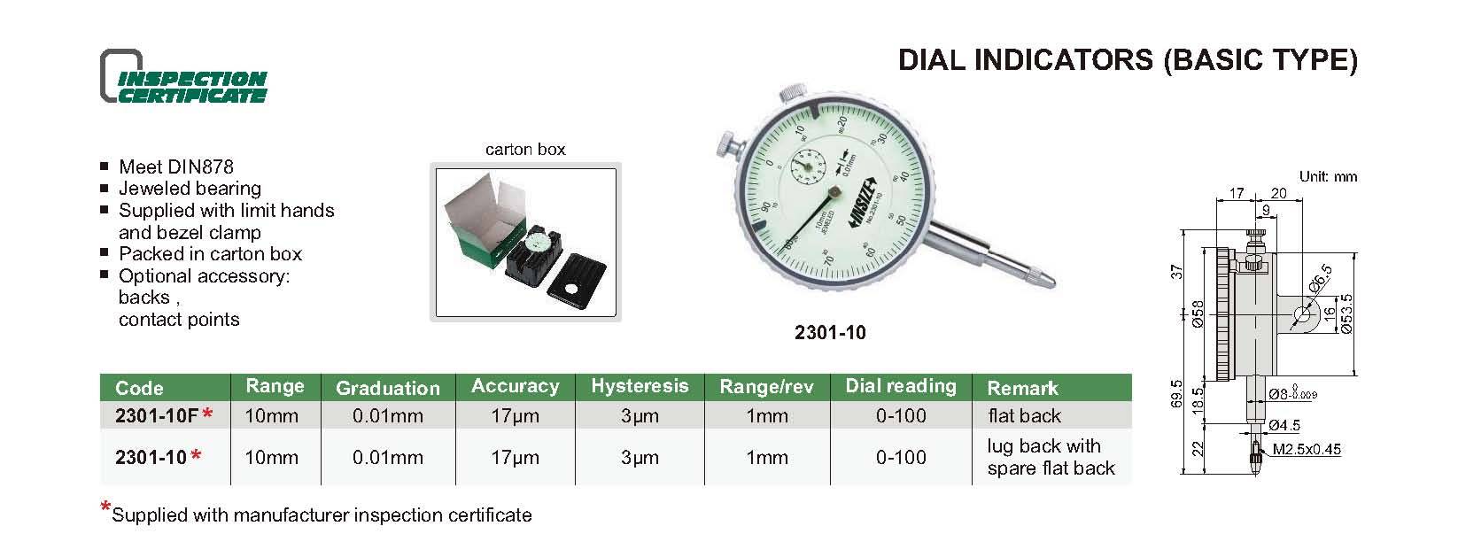 ساعت اندیکاتور مدل 10-2301