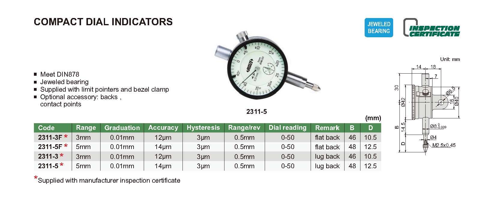 ساعت اندیکاتور مدل 5-2311