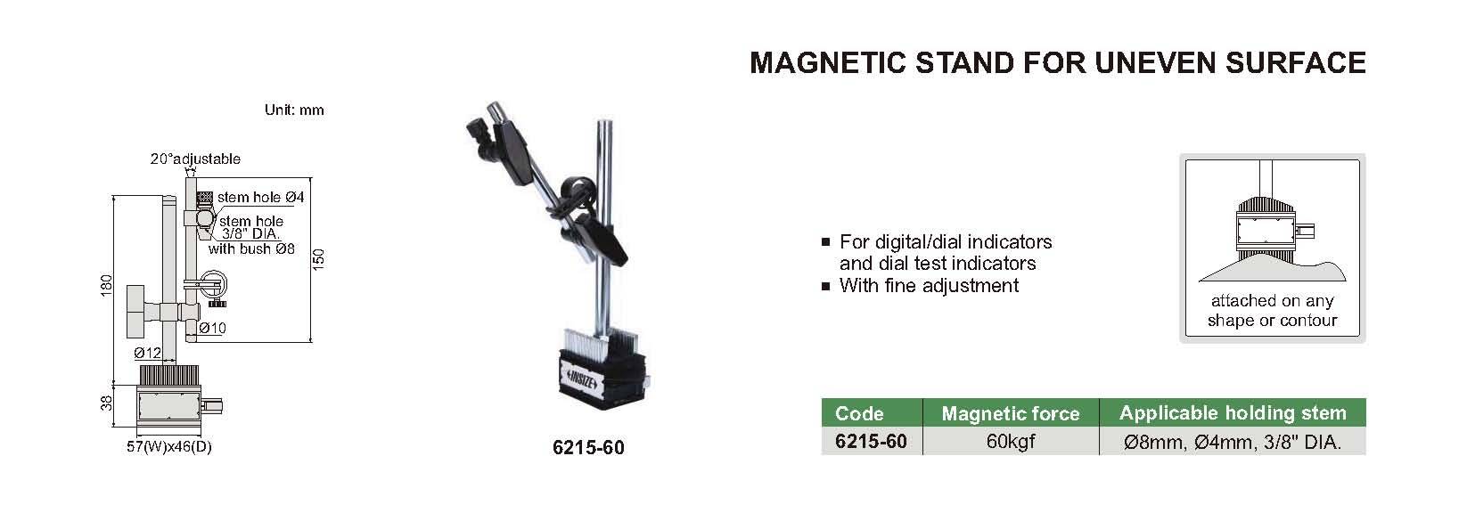پایه ساعتی مدل 60-6215 