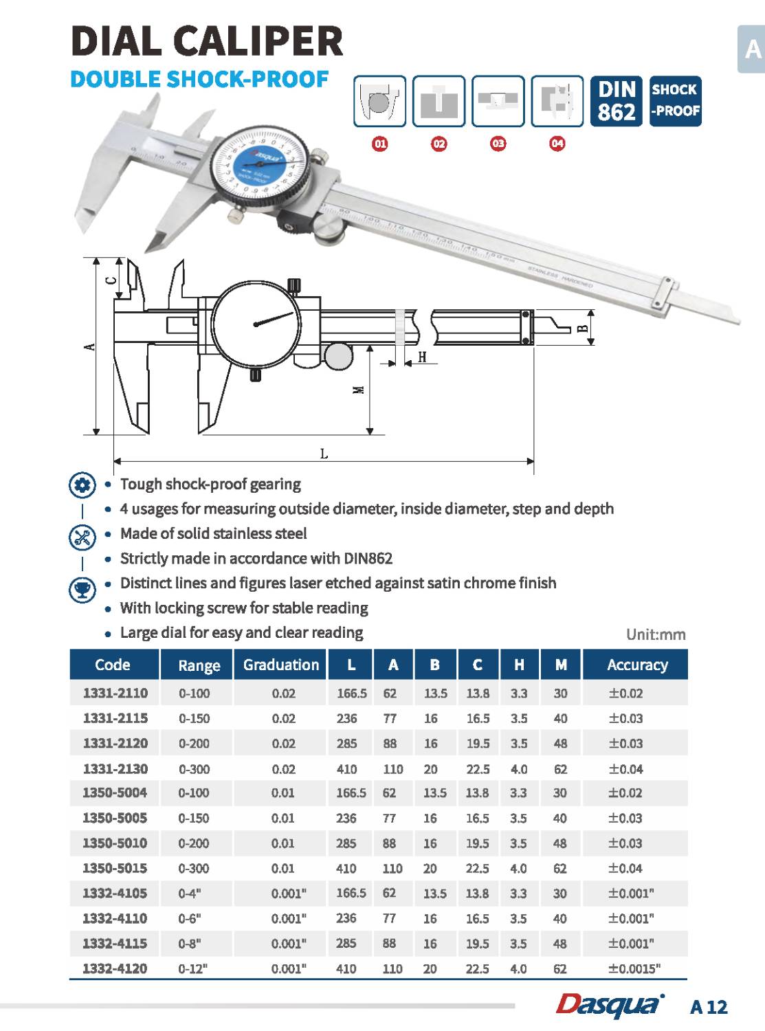 کولیس ساعتی ساعتی مدل 2130-1331