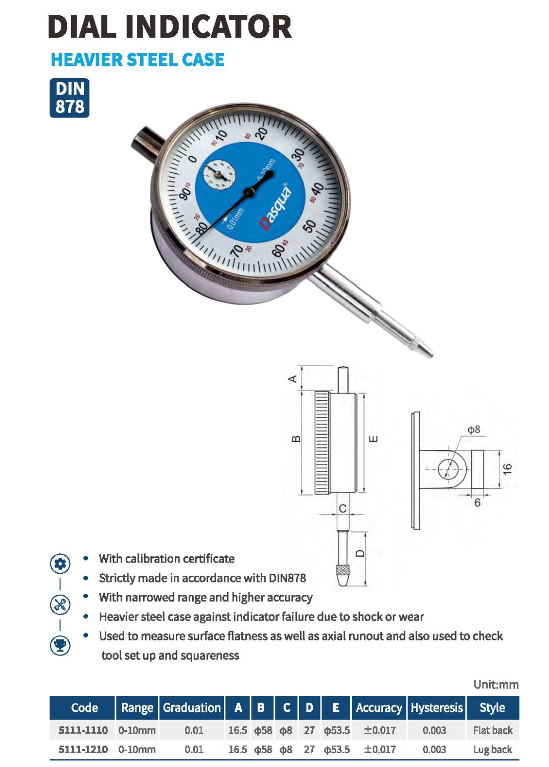 ساعت اندیکاتور مدل 1110-5111 