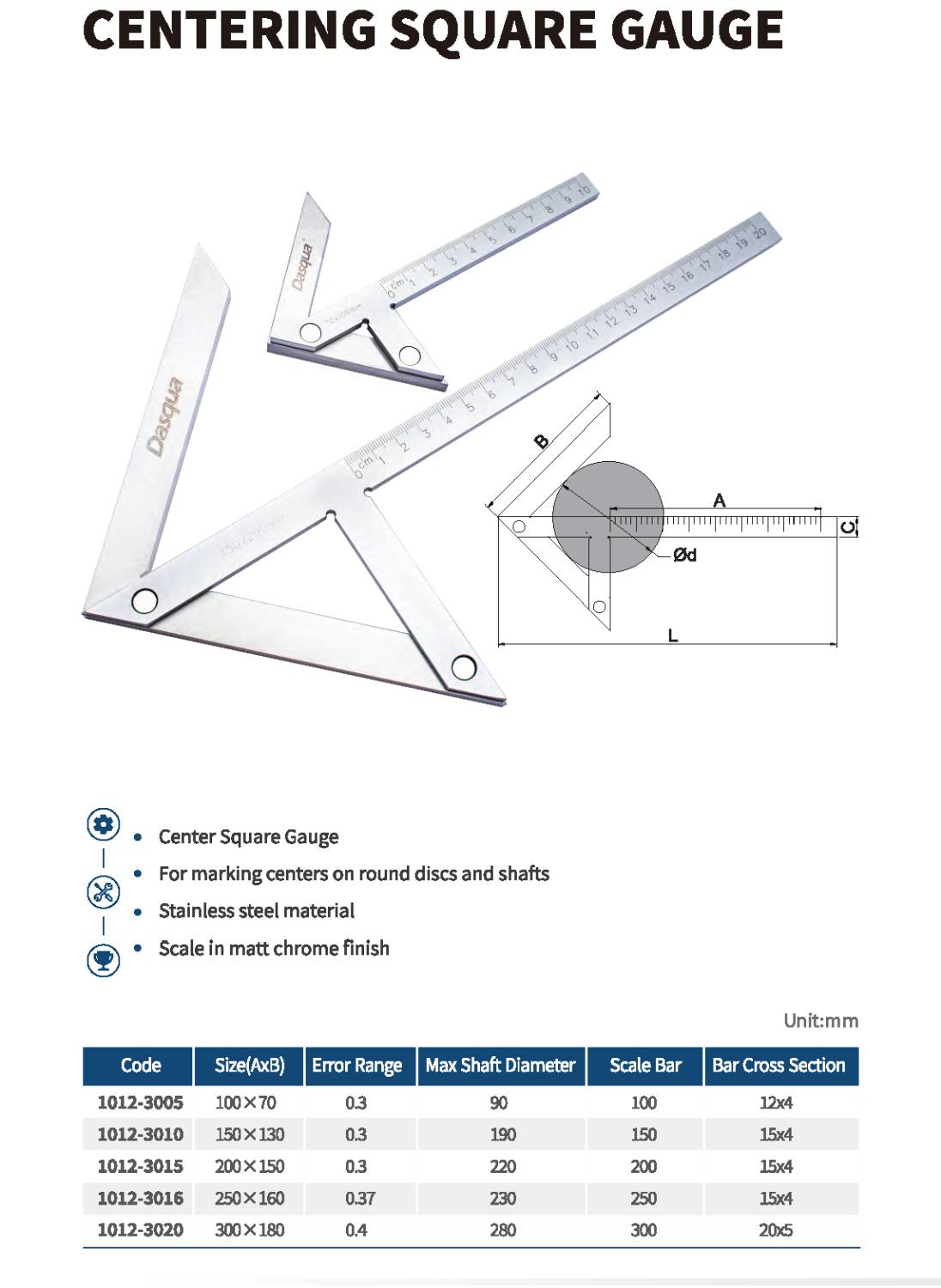گونیا مرکز یاب مدل 3020-1012