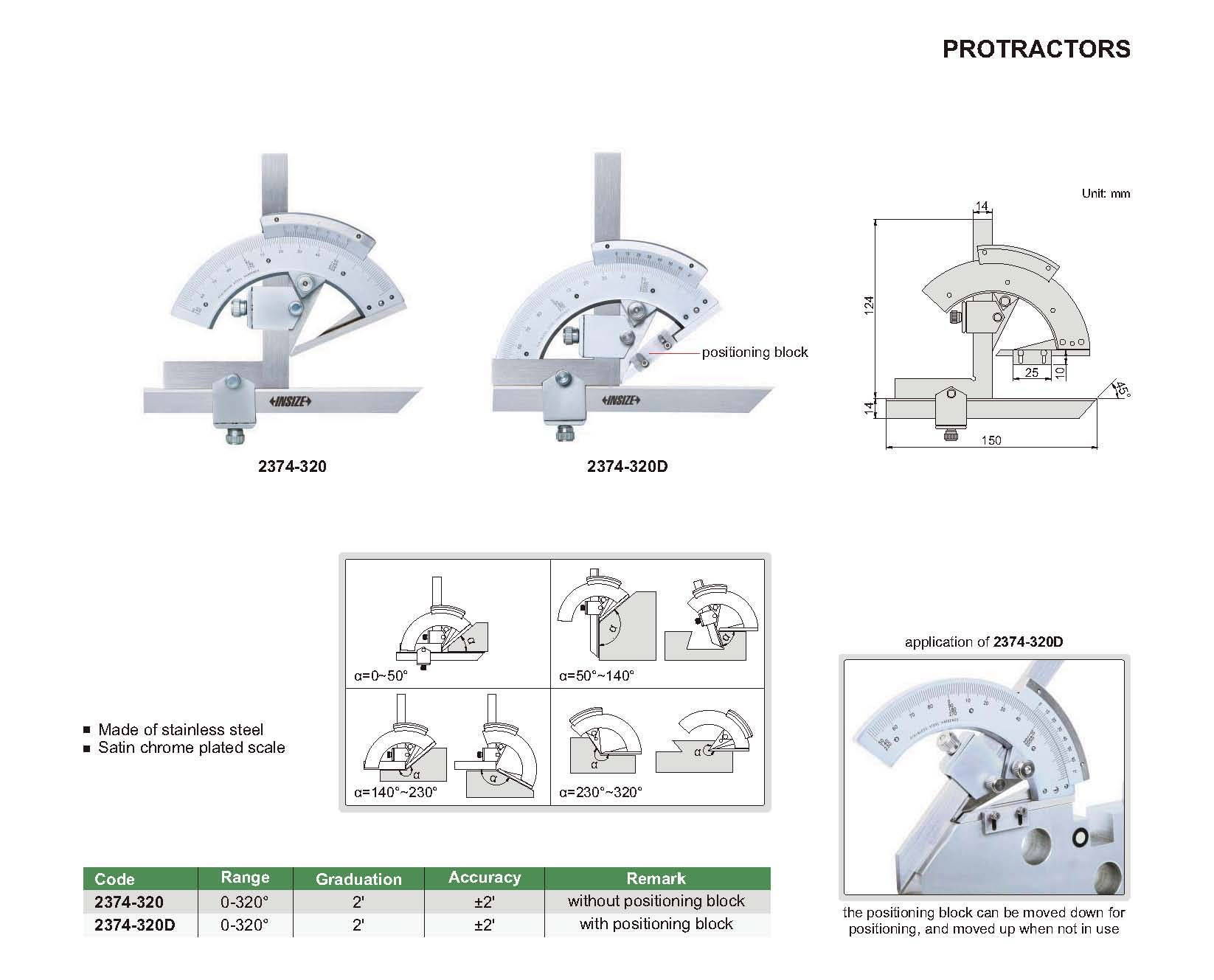 زاویه سنج مدل 320-2374 