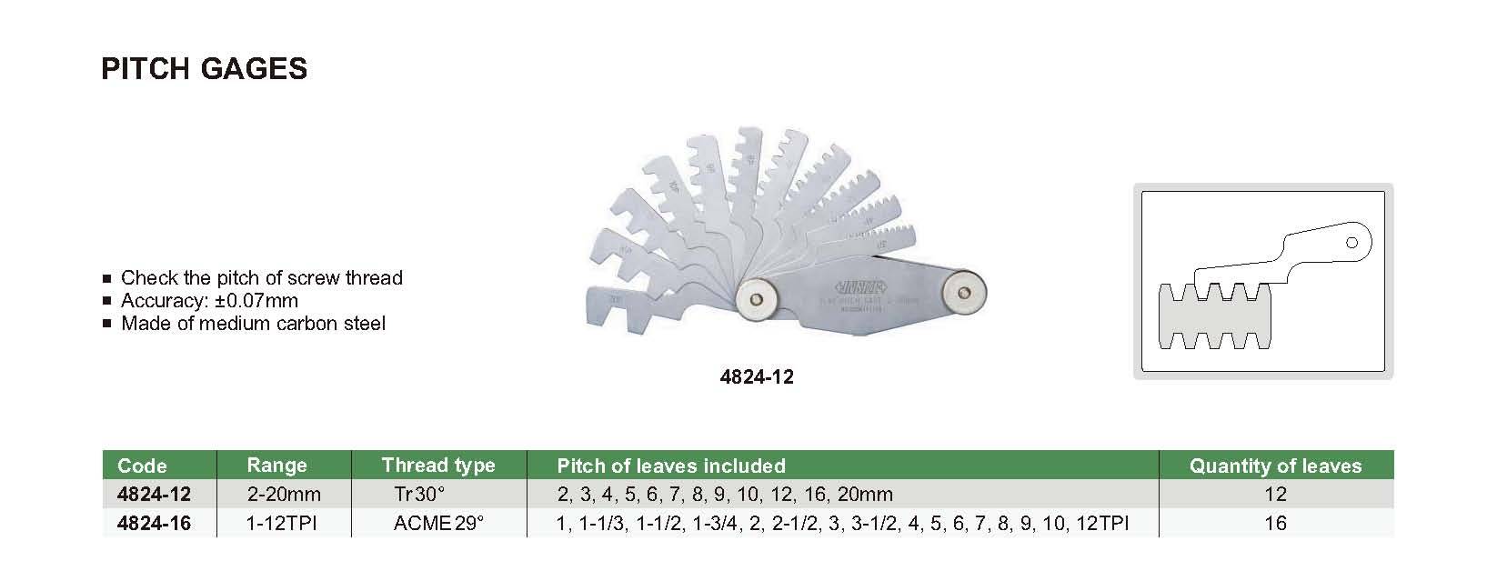 شابلون ذوذنقه مدل 16-4824