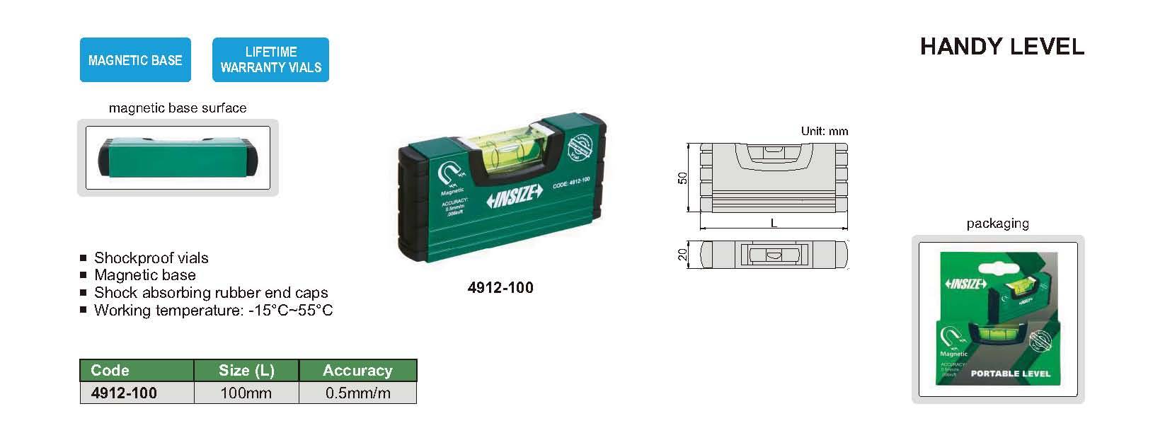 تراز مگنتی مدل 100-4912 