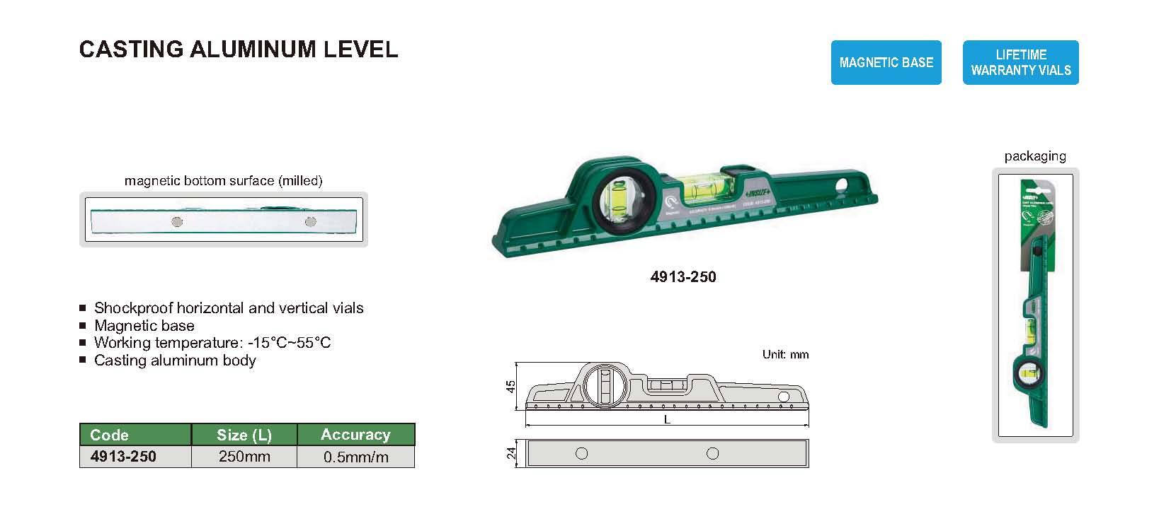 تراز مگنتی مدل 250-4913