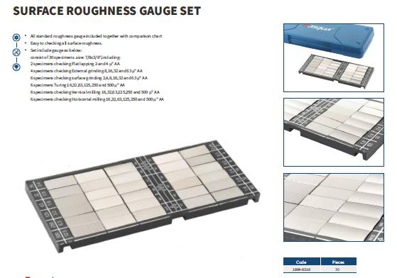 بلوک زبری سنج مدل 6310-1804