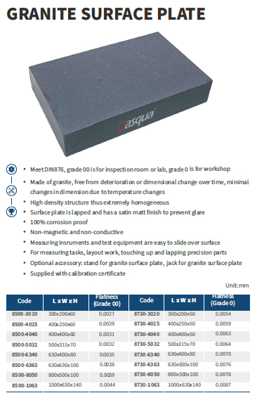 صفحه صافی گرانیتی مدل 6363-8500