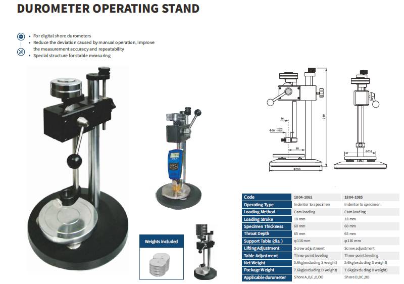 پایه سختی سنج مدل 1061-1804