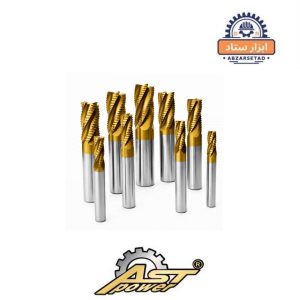 فرز انگشتی خشن سر تخت 5% HSSCO روکش طلایی