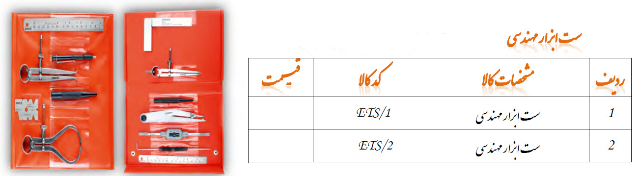 ست ابزار مهندسی مدل ETS/2 گروز GROZ